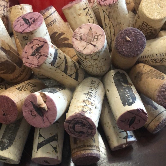 Wine Cork Wreath/Candle Holder - Picture 3 of 8